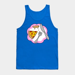 Pizza Dinner Plate Tank Top